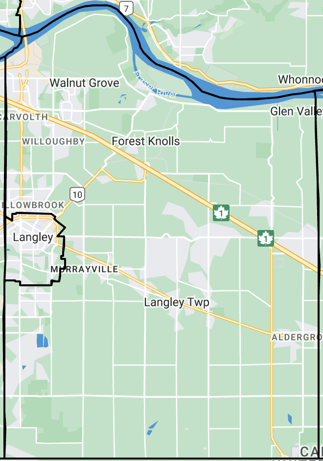 Langley map