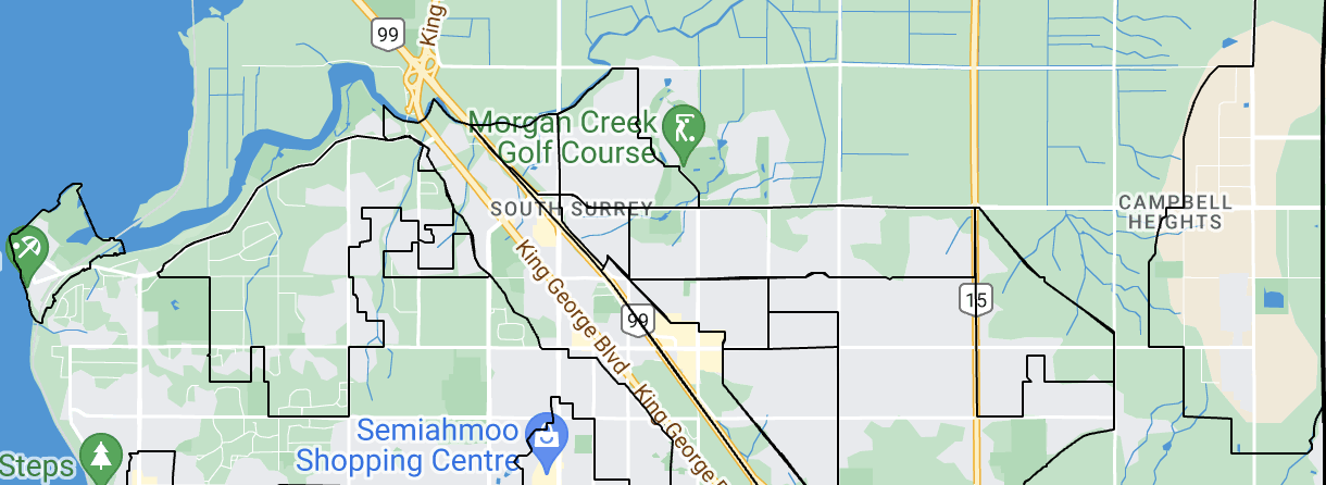 Surrey South map